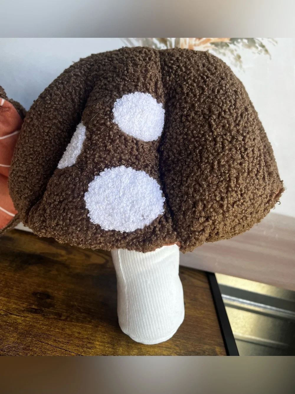 Target Bullseye Set of 2 Brown Mushroom Pillows